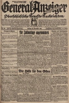 General-Anzeiger für Schlesien und Posen : oberschlesische Neuste Nachrichten. 1929, nr 296