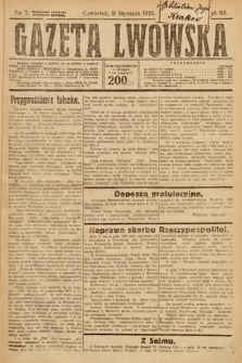 Gazeta Lwowska. 1923, nr 7