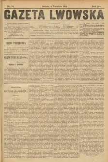 Gazeta Lwowska. 1914, nr 76