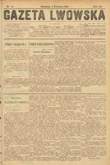 Gazeta Lwowska. 1914, nr 77