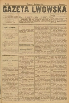 Gazeta Lwowska. 1914, nr 78