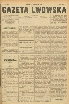 Gazeta Lwowska. 1914, nr 84
