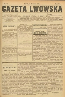 Gazeta Lwowska. 1914, nr 86
