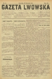 Gazeta Lwowska. 1914, nr 91