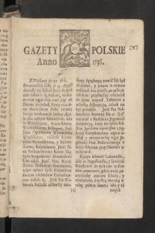 Gazety Polskie. 1736, nr 10