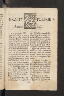 Gazety Polskie. 1736, nr 23