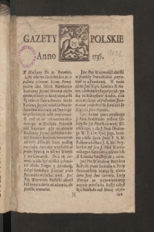 Gazety Polskie. 1736, nr 25