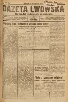 Gazeta Lwowska. 1923, nr 86