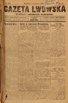 Gazeta Lwowska. 1923, nr 123
