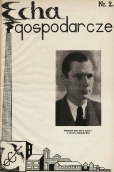 Echa Gospodarcze : czasopismo poświęcone sprawom gospodarczym. 1939, nr 2