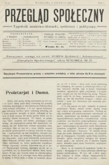 Przegląd Społeczny : tygodnik naukowo-literacki, społeczny i polityczny. 1906, nr 12