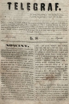 Telegraf. 1853, nr 16