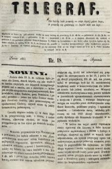 Telegraf. 1853, nr 18