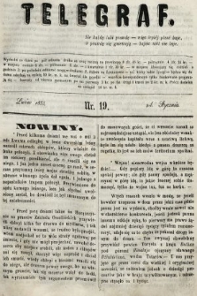 Telegraf. 1853, nr 19
