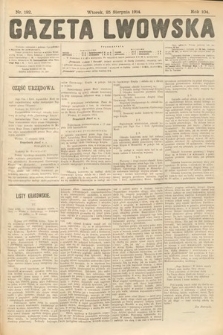 Gazeta Lwowska. 1914, nr 192