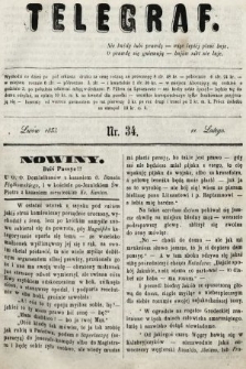 Telegraf. 1853, nr 34