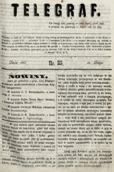 Telegraf. 1853, nr 35