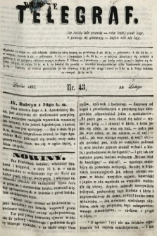 Telegraf. 1853, nr 43