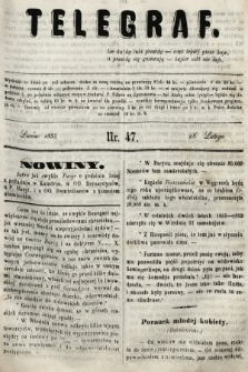 Telegraf. 1853, nr 47