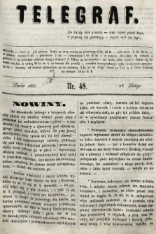 Telegraf. 1853, nr 48