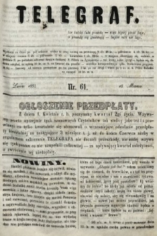 Telegraf. 1853, nr 61