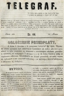 Telegraf. 1853, nr 66
