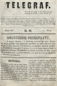 Telegraf. 1853, nr 68