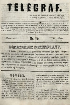 Telegraf. 1853, nr 70