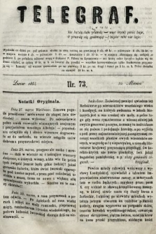 Telegraf. 1853, nr 73