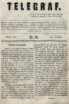 Telegraf. 1853, nr 83