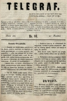 Telegraf. 1853, nr 93