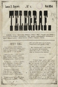 Telegraf. 1854, nr 1
