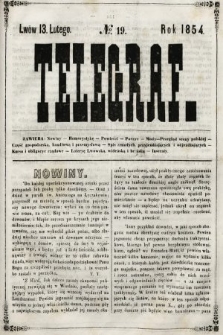 Telegraf. 1854, nr 19