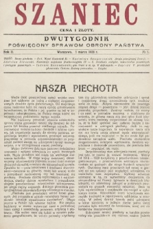 Szaniec : dwutygodnik poświęcony sprawom obrony Państwa. 1928, nr 5