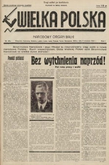 Wielka Polska : narodowy organ walki. 1934, nr 28a (po konfiskacie)