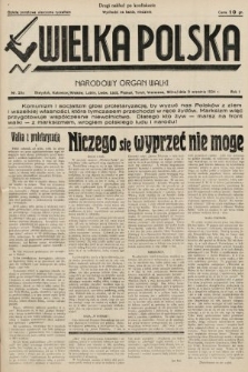 Wielka Polska : narodowy organ walki. 1934, nr 029a