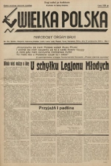 Wielka Polska : narodowy organ walki. 1934, nr 35a (po konfiskacie)