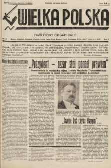 Wielka Polska : narodowy organ walki. 1935, nr 14