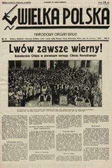 Wielka Polska : narodowy organ walki. 1935, nr 24