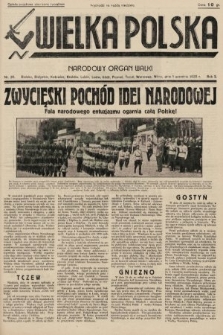 Wielka Polska : narodowy organ walki. 1935, nr 35