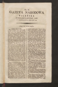 Gazeta Narodowa Wileńska : za rozkazem Najwyższej Rady. 1794, nr 3