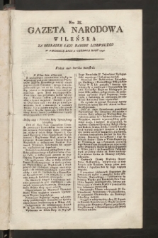 Gazeta Narodowa Wileńska : za rozkazem Najwyższej Rady. 1794, nr 9