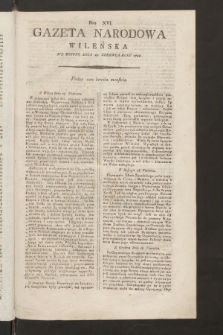 Gazeta Narodowa Wileńska : za rozkazem Najwyższej Rady. 1794, nr 16