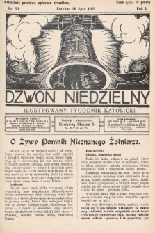 Dzwon Niedzielny : ilustrowany tygodnik katolicki. 1925, nr 30