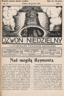 Dzwon Niedzielny : ilustrowany tygodnik katolicki. 1925, nr 51
