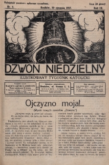 Dzwon Niedzielny : ilustrowany tygodnik katolicki. 1927, nr 5