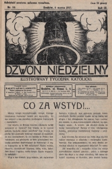 Dzwon Niedzielny : ilustrowany tygodnik katolicki. 1927, nr 10