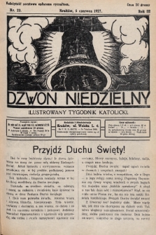 Dzwon Niedzielny : ilustrowany tygodnik katolicki. 1927, nr 23