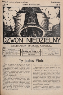 Dzwon Niedzielny : ilustrowany tygodnik katolicki. 1927, nr 26