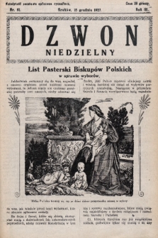 Dzwon Niedzielny. 1927, nr 51